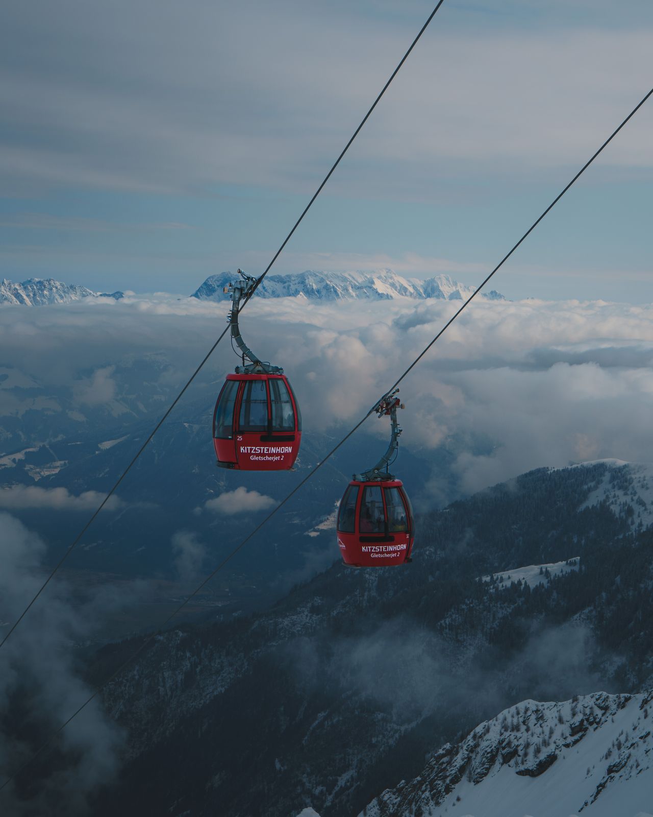 Kitztsteinhorn - Cable Cars